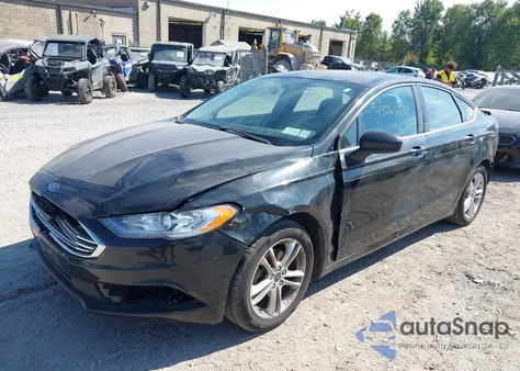 2018 Ford Fusion Se z USA, uszkodzony, nr VIN 3FA6P0H75JR197844